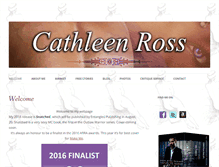 Tablet Screenshot of cathleenross.com